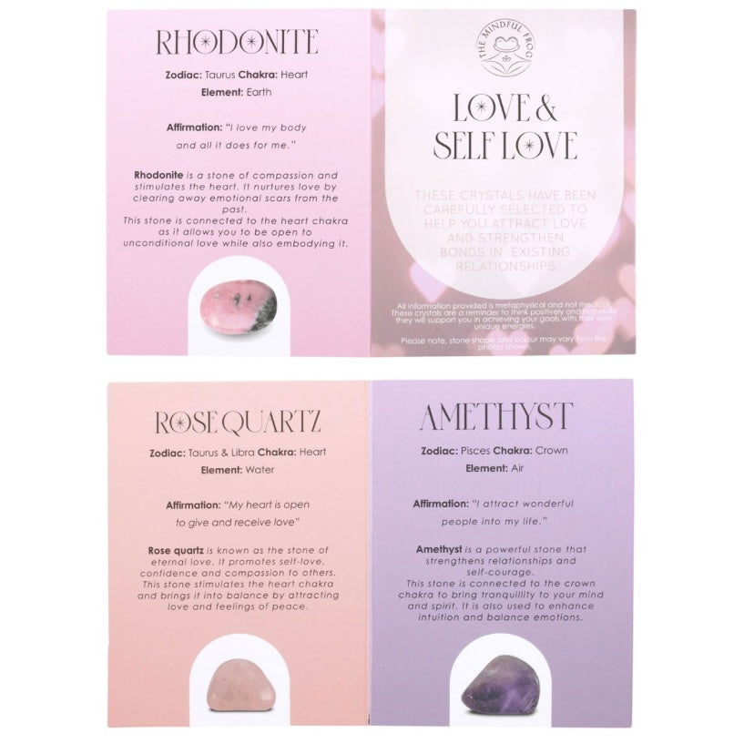 Love & Self Love Healing Crystal Set