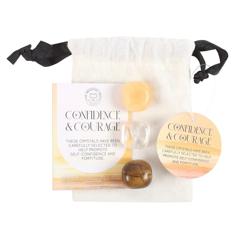Confidence & Courage Healing Crystal Set
