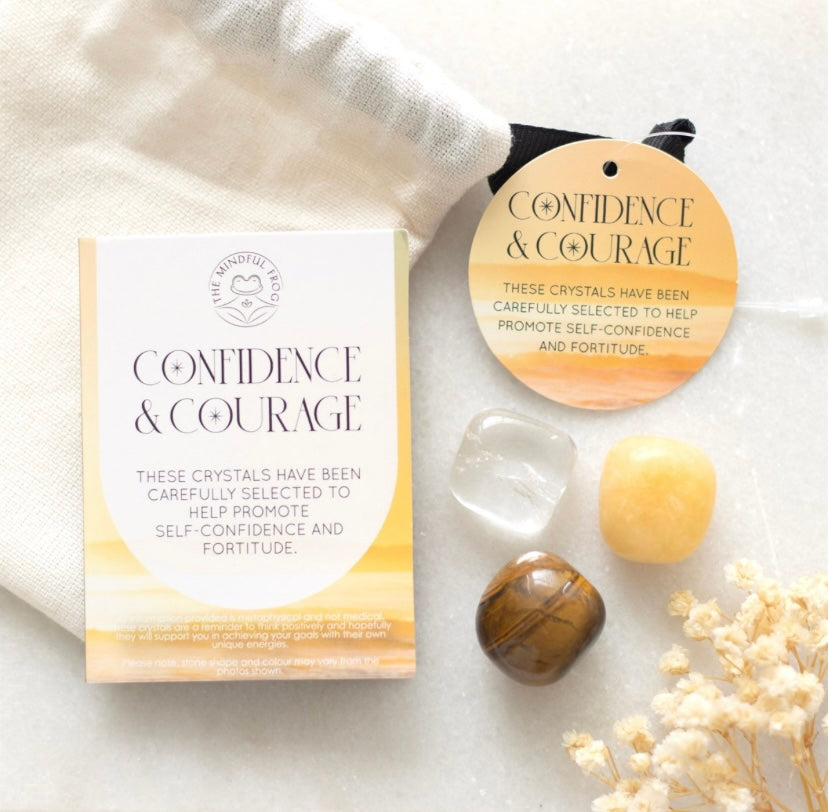 Confidence & Courage Healing Crystal Set